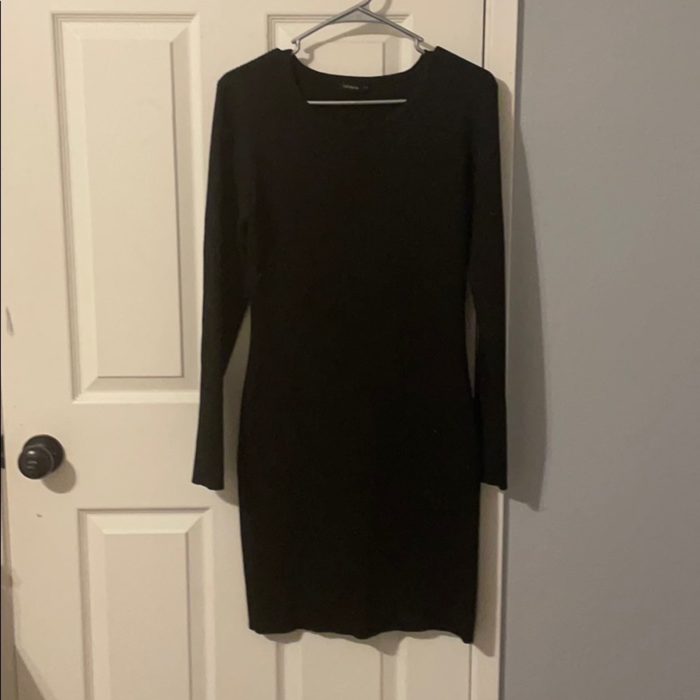 Black long dress